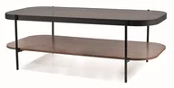 Ławy i stoliki kawowe - Ława kawowa PRIMA A szklany blat w kolorze bursztynu - miniaturka - grafika 1
