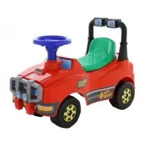 Polesie 62857 Jeździk samochód jeep czerwony jeździdełko auto pojazd - Jeździki dla dzieci - miniaturka - grafika 1