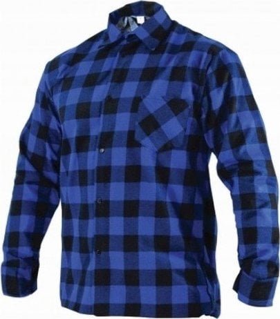 Stalco Koszula robocza flanelowa niebieska roz. XL