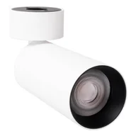 Lampy sufitowe - Regulowana lampa przysufitowa HALO C0245 Maxlight LED 9W 3000K tuba biały czarny - miniaturka - grafika 1
