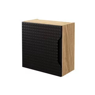 Szafka łazienkowa wisząca Comad Luxor 35 cm czarny/jasne drewno 83-35-1DQ - Szafki łazienkowe - miniaturka - grafika 1