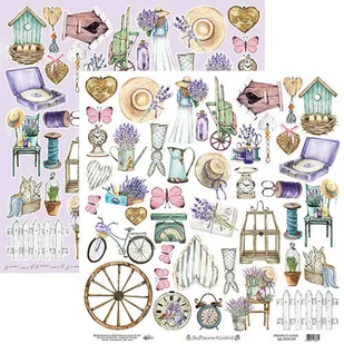 Papier do scrapbookingu 30x30 - Art Alchemy - The Provence Weekend - Scrapbooking Papier do scrapbookingu 30x30 - Art Alchemy - The Provence Weekend - Scrapbooking - miniaturka - grafika 1