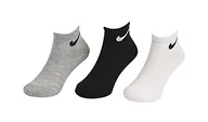 Skarpetki damskie - NIKE Kids Basic Pack No Show Skarpety 3 szt. EU 23 1/2-27 - miniaturka - grafika 1