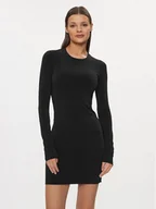 Sukienki - Patrizia Pepe Sukienka codzienna 8A1285/J113-K103 Czarny A-Line Fit - miniaturka - grafika 1