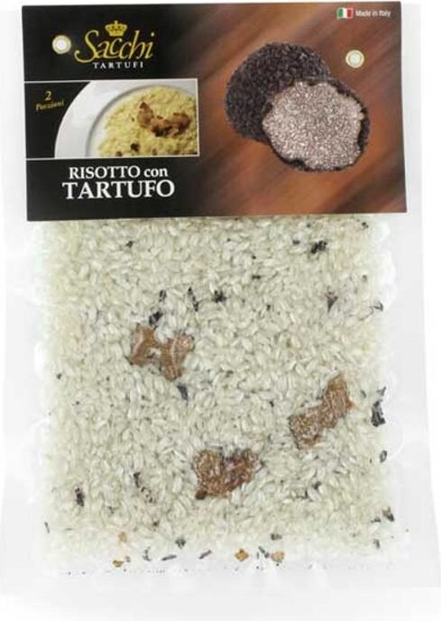 Włoskie Risotto z czarną truflą, 170 g / Sacchi Tartufi