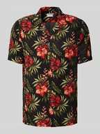 Koszule męskie - Koszula biznesowa o kroju slim fit z listwą guzikową - miniaturka - grafika 1