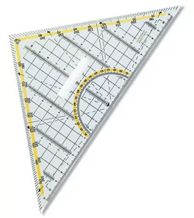 Koh-I-Noor Ekierka 45 /22cm Plast z Uchwyt 703044 Pbh - Przybory szkolne - miniaturka - grafika 1