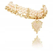 Naszyjniki - CHOKER Z SERCEM Z KOLEKCJI BELLA (C23/ZWE/39AU) - miniaturka - grafika 1