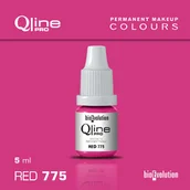 Pozostałe akcesoria kosmetyczne - Pigment do makijażu permanentnego ust Bioevolution Red 775 Qline Pro 5ml - miniaturka - grafika 1
