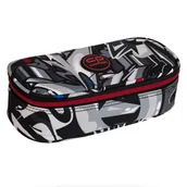 Piórniki - Piórnik owalny Coolpack campus street art - PATIO - miniaturka - grafika 1