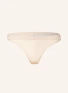 Majtki damskie - Triumph Stringi Aura Spotlight beige - miniaturka - grafika 1