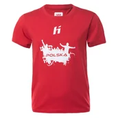 Piłka nożna - Dziecięca Koszulka HUARI POLAND FAN KIDS M000169436 – Czerwony - miniaturka - grafika 1