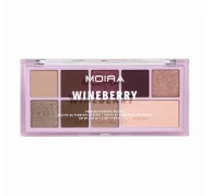 Cienie do powiek - MOIRA ON THE GO PALETA CIENI DO POWIEK 06 WINEBERRY 10G - miniaturka - grafika 1
