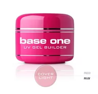 Żele do paznokci - Silcare Gel Base One Cover Light maskujący żel UV do paznokci 50g - miniaturka - grafika 1