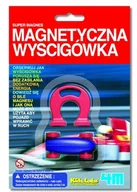 Mały naukowiec - 4M, zabawka naukowa Magnetyczna wyścigówka - miniaturka - grafika 1