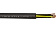 Przewody elektryczne - Przewód sterowniczy BiT 500 BLACK FR 300/500V 5x1,0 SB1867 /bębnowy/ - miniaturka - grafika 1