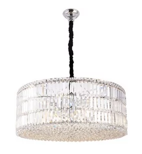 Maxlight Lampa wisząca Puccini P0268 oprawa kryształowa okrągła - Lampy sufitowe - miniaturka - grafika 1