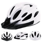 Kaski rowerowe - Kask rowerowy - KASK ROWEROWY KOLARSKI LEKKI REGULOWANY - BIAŁY - miniaturka - grafika 1