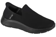 Moda i Uroda OUTLET - Skechers Go Walk Flex Slip-ins 216491-BBK, Męskie, buty sneakers, Czarne - miniaturka - grafika 1