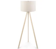 Lampy stojące - Lampa stojąca AYD 1xE27/60W/230V beżowa - miniaturka - grafika 1