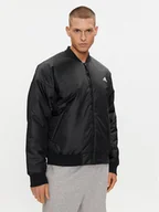 Kurtki męskie - adidas Kurtka bomber Brand Love Bomber IK0526 Czarny Regular Fit - miniaturka - grafika 1