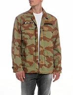 Kurtki męskie - Replay Męska kurtka M8334, 010, wielokolorowa, XXL, 010 Multicolor, XXL - miniaturka - grafika 1