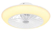 Wentylatory sufitowe - Wentylator sufitowy Lafee biały z oświetleniem LED - miniaturka - grafika 1