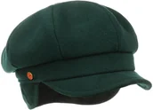 Czapki dla dzieci - Czapka Newsboy Camilla by Mayser, ciemnozielony, S (54-55 cm) - miniaturka - grafika 1