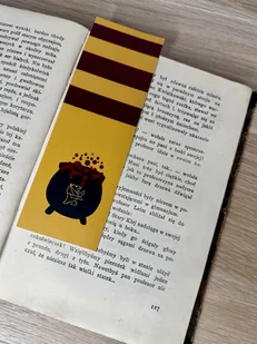 Zakładka do książki - Gryfoni - Zakładki indeksujące - miniaturka - grafika 1