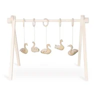 Zabawki sensoryczne - Quax - Zestaw zawieszek sensorycznych ACTIVITY TOY SET 5szt., łabędzie - miniaturka - grafika 1