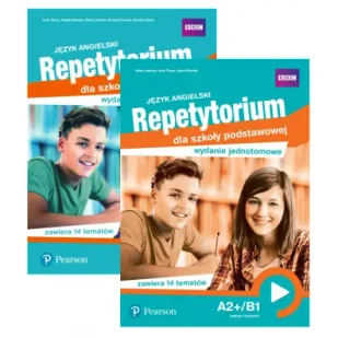 Repetytorium. Język angielski. A2+/B1. Podręcznik i zeszyt ćwiczeń dla szkoły podstawowej - Pomoce naukowe - miniaturka - grafika 1