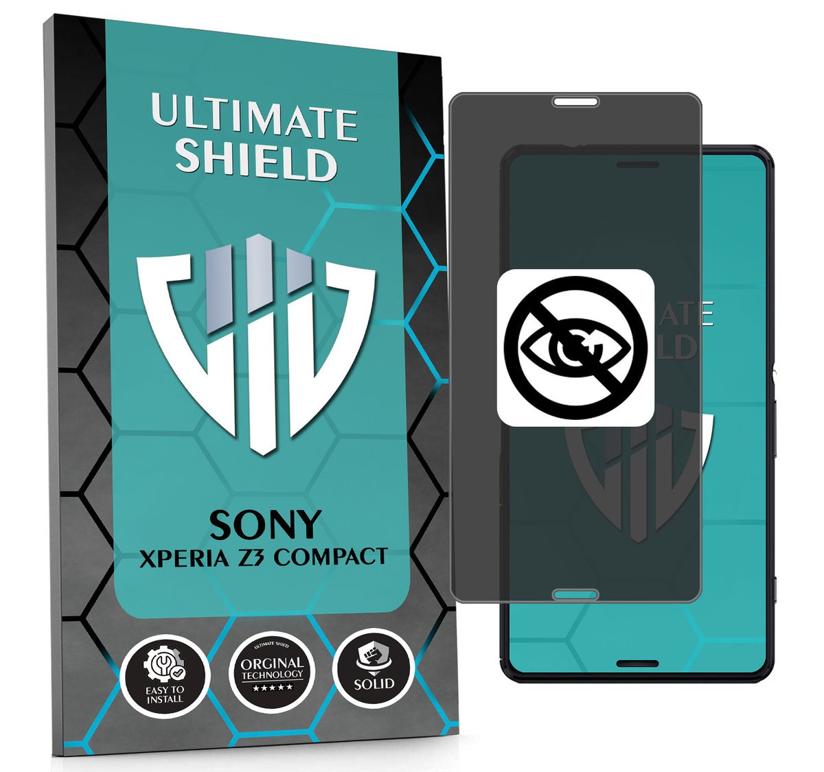 NAJLEPSZA FOLIA 5D ANTYSZPIEGOWSKA DO SONY XPERIA Z3 COMPACT HYDROŻELOWA