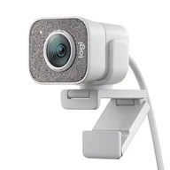 Sprzęt konferencyjny i radiowęzłowy - Logitech Logitech kamera do streamingu Full HD 60fps 78° FOV Autofokus Auto-Framing biała 960-001297 - miniaturka - grafika 1