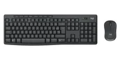 Zestawy myszka + klawiatura - Logitech 920-012066 klawiatura Dołączona myszka Biuro RF Wireless + Bluetooth AZERTY Francuski Grafitowy 920-012066 - miniaturka - grafika 1