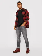 Koszulki męskie - Pepe Jeans T-Shirt Original Basic 3 N PM508212 Czarny Slim Fit - miniaturka - grafika 1