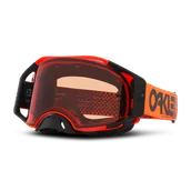 Gogle i okulary motocyklowe - Gogle Cross Oakley Airbrake Moto- Pomarańczowy - miniaturka - grafika 1