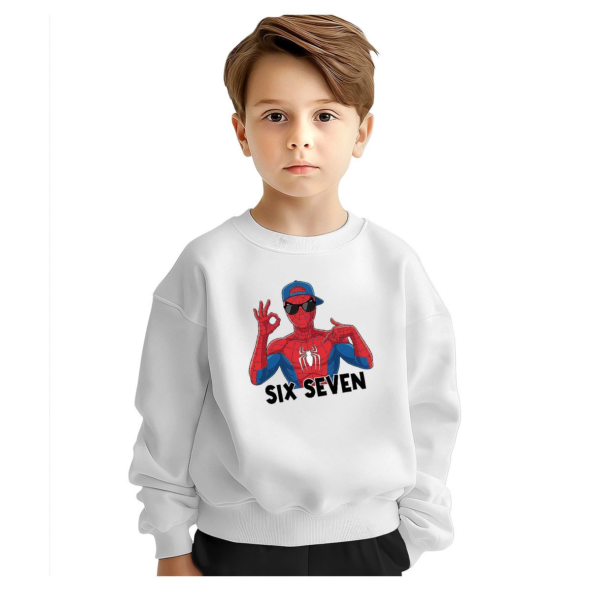 BLUZA DZIECIĘCA 67 SIX SEVEN VIRAL 110-116 DLA CHŁOPCA DZIEWCZYNKI