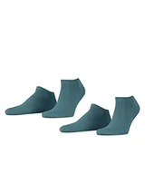 Skarpetki damskie - ESPRIT Basic Uni 2-Pack męskie skarpety organiczne bawełna biały czarny więcej kolorów krótkie skarpetki letnie cienkie bez wzoru zestaw 2 par, Zielony (Jadeit 7873), 39-42 EU - miniaturka - grafika 1