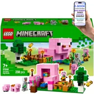 Klocki - KLOCKI LEGO MINECRAFT DOM PROSIACZKA - (21268 ) Kreatywna Zabawa 7+ Lego Dla Dziecka Chłopca + EBOOK-2 - miniaturka - grafika 1