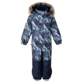 Kombinezony dla dzieci - Chłopięcy kombinezon zimowy REY ombre niebieski Lenne r.104 - miniaturka - grafika 1