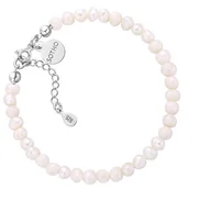 Bransoletki - Srebrna bransoletka z pereł naturalnych - miniaturka - grafika 1