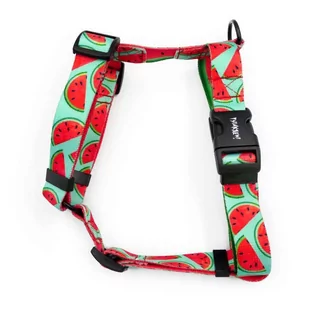 Szelki dla Psa Guard, dla średnich i większych psów, taśma 2,5 cm, model Watermelon, czarne okucia-L/XL - Szelki dla psów Szelki dla Psa Guard, dla średnich i większych psów, taśma 2,5 cm, model Watermelon, czarne okucia-L/XL - Szelki dla psów - miniaturka - grafika 1