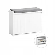 Szafki na buty - SoBuy Szafka na buty Komoda Ławka Korytarz stojak pudełko na buty FSR98-W - miniaturka - grafika 1