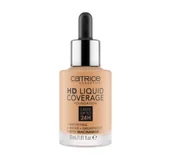 Podkłady do twarzy - CATRICE HD Liquid Coverage Foundation 24H Matujący Podkład Do Twarzy 034 Medium Beige 30ml - miniaturka - grafika 1