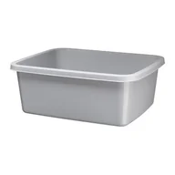 Inne artykuły do sprzątania - Miska prostokątna KASIA 12 l 29566 szary - miniaturka - grafika 1