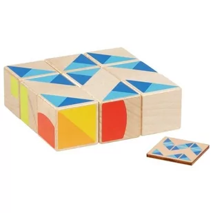 Układanka sześcienna klocki Kubus duży - Łamigłówki Układanka sześcienna klocki Kubus duży - Łamigłówki - miniaturka - grafika 1
