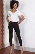 Spodnie damskie - SD115 spodnie cygaretki, Kolor czarny, Rozmiar S, Lanti - Primodo.com - miniaturka - grafika 1