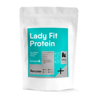 Lady Fit 500 g/16,5 porcji, ​​wanilia-śmietana - Odżywki białkowe - miniaturka - grafika 1