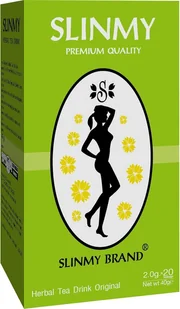 Slinmy Herbal Green Tea zielona herbata oczyszczająca odchudzanie 40g - Herbata - miniaturka - grafika 1
