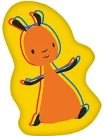 Kołdry i poduszki dla dzieci - Królik Bing Flop Licencyjna Poduszka Kształtka Dekoracyjna - miniaturka - grafika 1